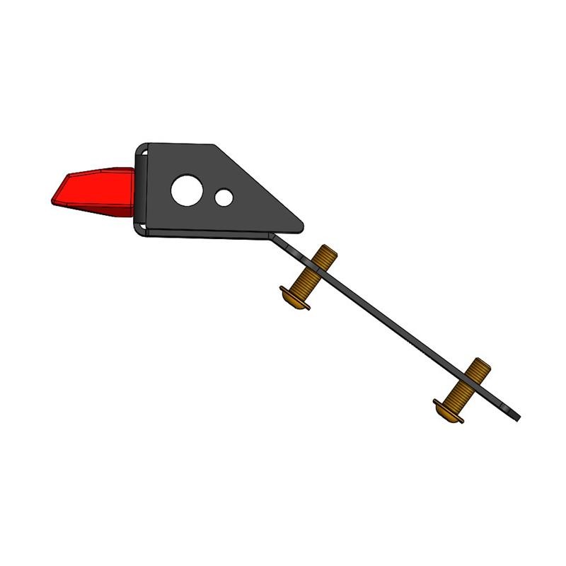 Support de plaque ras de roue KTM 890 DUKE